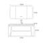 Armoire de salle de bain moderne et simple-110773836