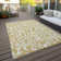 Malek Washable Floral Indoor / Outdoor Rug