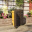 Caldonia 115cm H x 209cm W Wicker Fence Panels Included