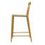 Tabouret de bar avec repose-pieds Joe-Alan