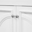 Meuble-lavabo 30 po avec lavabo, deux portes avec tablette, charnières de porte à fermeture en douceur, style rétro, blanc-217532687