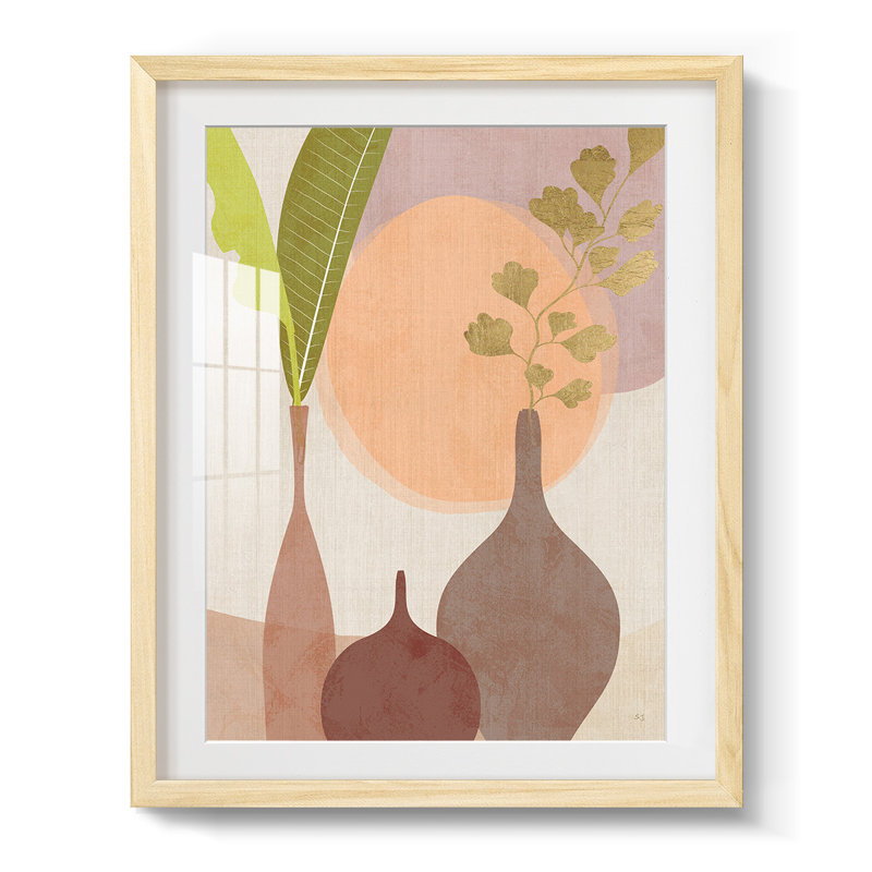 Rhodes I - impression encadrée, Naturel, 25.5" H x 17.5" W
