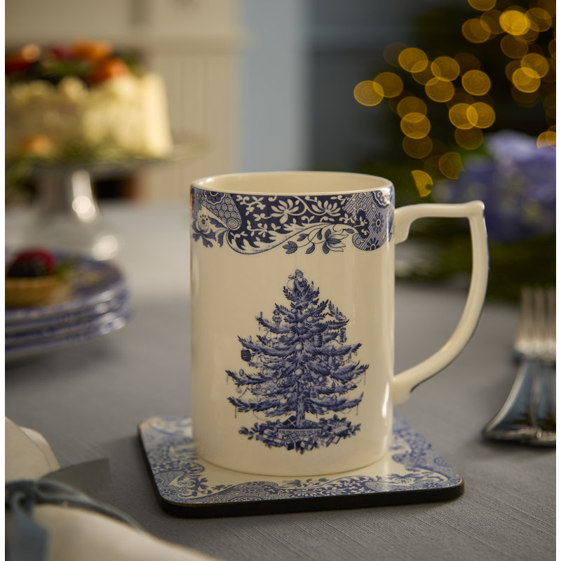 Blue Italian Earthenware Mug