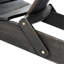 Chaise d'extérieur en bois gris foncé - Pliable, aspect rustique, pliable et confortable