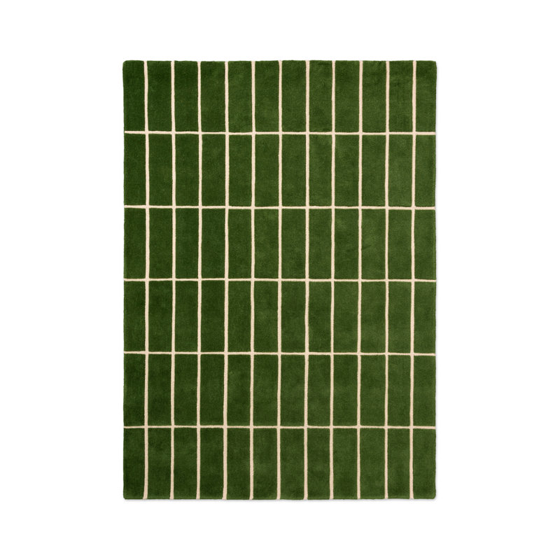 Tiiliskivi Green | 132907, Rectangle 8'2" x 11'6", Green