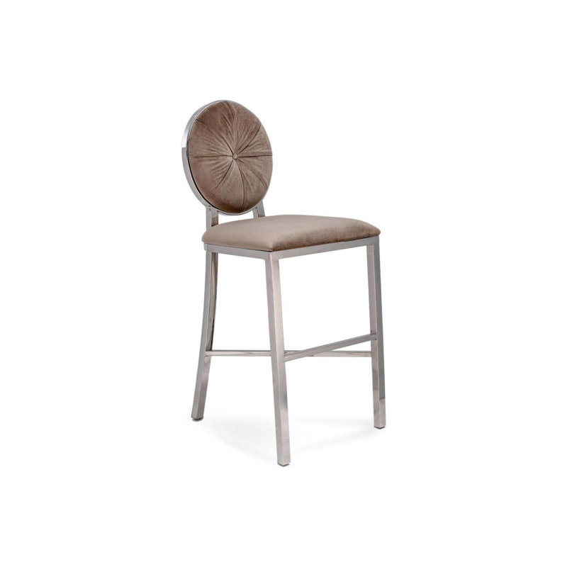 Tabouret Regina, Taupe