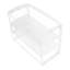 Vitrine de boulangerie, vitrine de pâtisserie de comptoir commerciale à 3 niveaux, boîte à pain en acrylique transparent pour la cuisine, armoire à gâteaux de fête avec porte rabattable pour baguette de dessert, 19 po x 9,1 po x 15 po