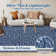 Solid Machine Washable Rug with Rubber Backing for Living Room Modern Non-Slip Dining Room Rug for Bedroom Floor Carpet for Office Nursery Playroom