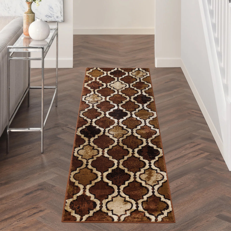 Hinano Geometric Indoor Rug, Runner 2'7" x 8'