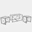 Ensemble de tables basses
