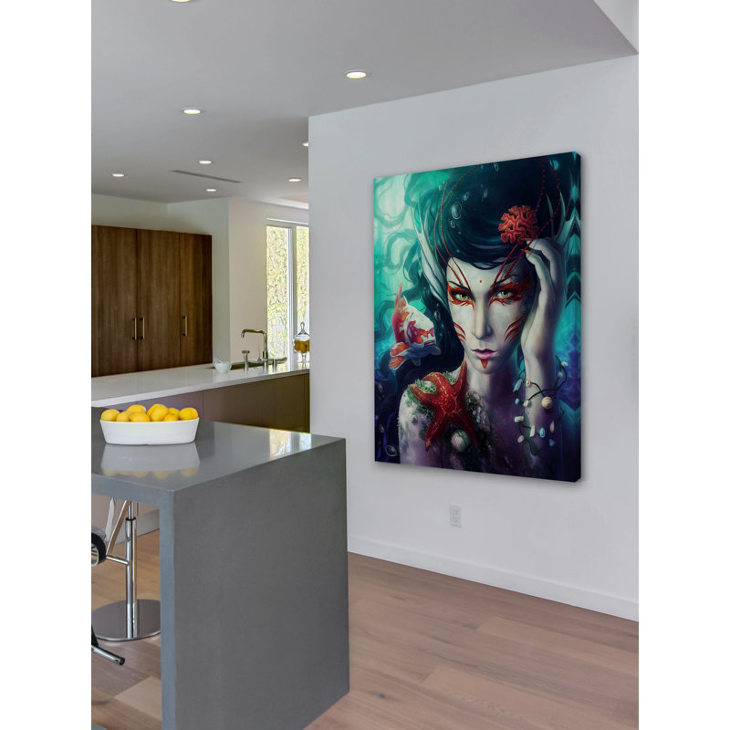 " Deep Sea " by JoJoesArt, 36" H x 30" W x 1.5" D