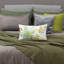 Housse de coussin décorative en lin à motif de feuilles décoratives 3D-99173311-99173310
