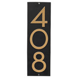 Floating 1-Line Wall Address Plaque