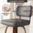 Swivel Upholstered Bar Height Stool-2023772031-2023772030