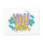 «You Matter», art textuel sur toile tendue-574286925