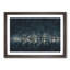 Perth City Skyline Australia at Night - Picture Frame Graphic Art Print-56704430-56704429
