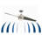 Annasophia 60'' Ceiling Fan with LED Lights-1607546364