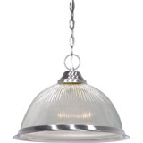Luminaire suspendu en forme de dôme à 1 lumière Dedham