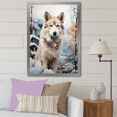 Siberian Dog Serenity III sur toile