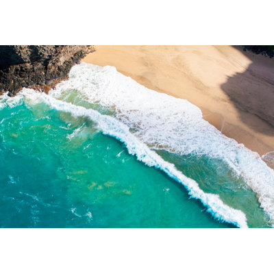 Lava Rock Formation at a Beach by Jodijacobson