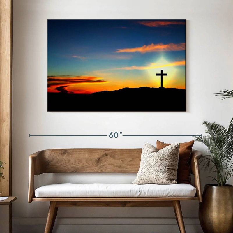 Adella Cross Silhouette, 32" H x 48" W