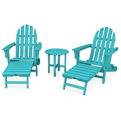 POLYWOOD Cape Cod 3-Piece Ultimate Adirondack Set
