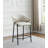 Garrion Upholstered Counter Stool with Metal Frame-869492162