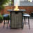 28" Propane Gas Fire Pit Table