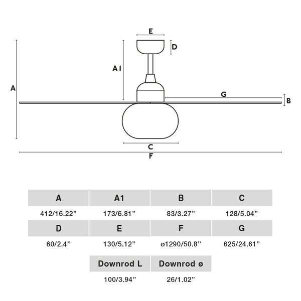 Dimensions du produit