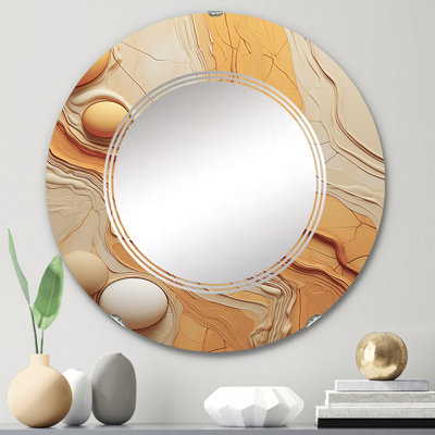 Offrey - Miroir mural moderne rond