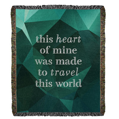 Hand Woven Throw Blanket