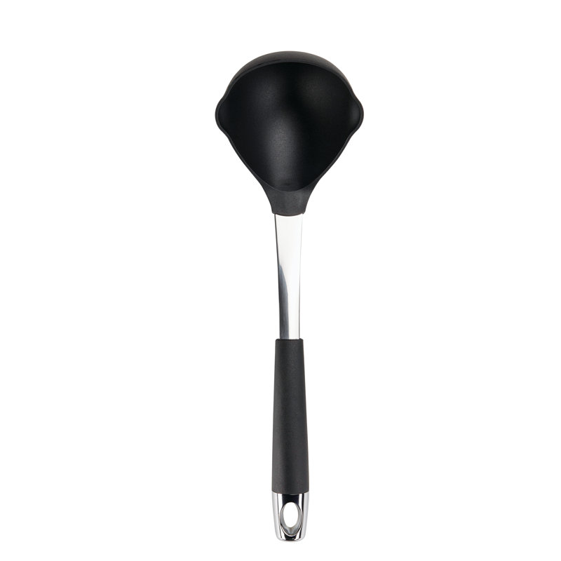 Circulon Harmony Nylon Kitchen Tools/  Cooking Utensils, 5 Piece, Black