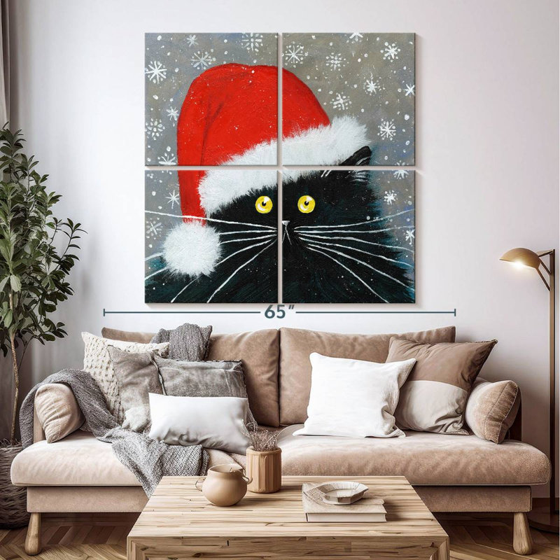 Brampt père Noël, H 50 po x l 50 po