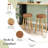 Nazrana Backless Swivel Counter Stool-236322563