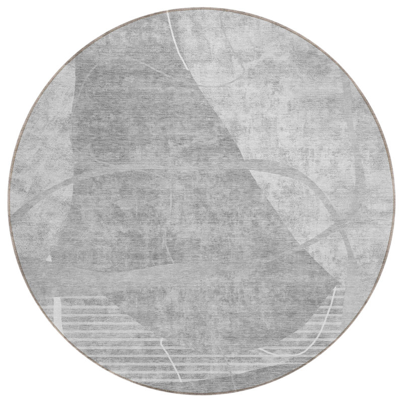 Tapis rond 8 po