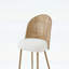Chaise d'appoint en osier - ensemble 2 pièces