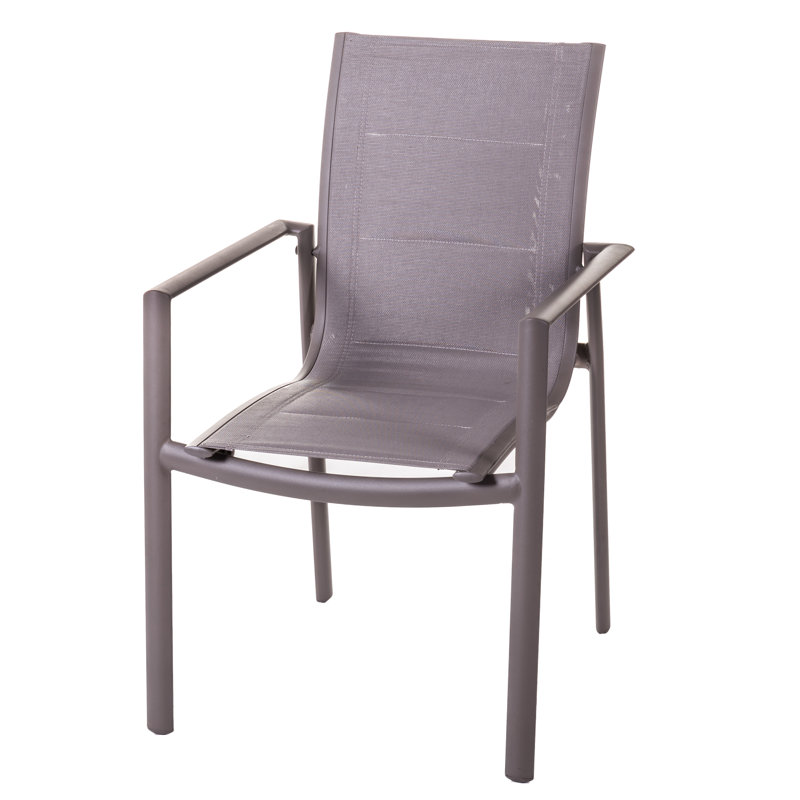 Samuel Stacking Patio Dining Armchair