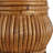 Lampe de table en rotin miel Cieren