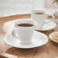 Sophie Conran, White - Espresso Cups & Saucers