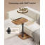 Table d'appoint réglable en C pivotante