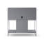 Hamayel Metal Base Secretary Desk-1569287007-1569287006