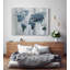 « texture monde map », impression sur toile-32483994