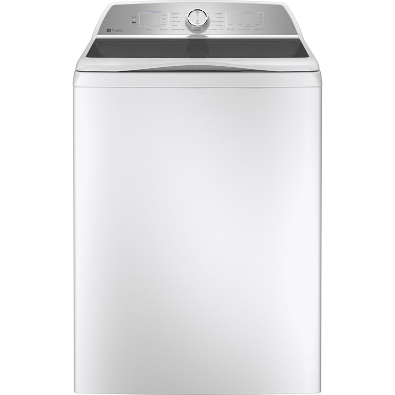 GE Profile™ ENERGY STAR® 5.0 cu. ft. Capacity Washer with Smarter Wash Technology and FlexDispense™, White, 4.0 cu ft