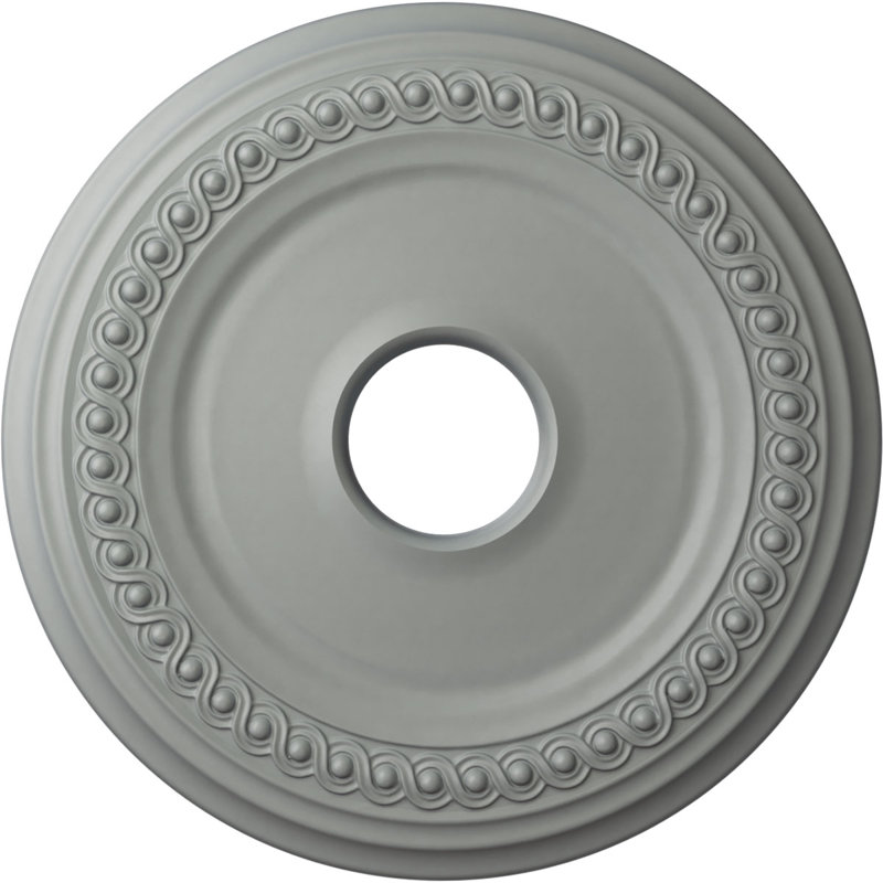 Classic 18.62'' H x 18.62'' W x 1.12'' D Urethane Ceiling Medallion, Primed