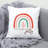 ChristmasRainbow-01 Reversible Throw Pillow-550070999