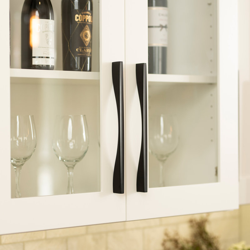 Channel Bar Pull, 8 13/16'', Matte Black