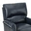 Fauteuil inclinable manuel en cuir véritable 33,07 po Purcello (ensemble de 2)-73017923
