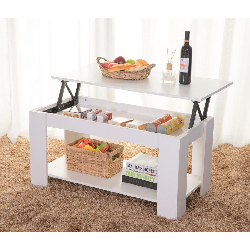 Table basse Cercis, Blanc