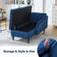 Chaise longue de rangement en velours Eastham-1395053788-1395031066