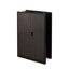 Armoire de rangement pliante noire avec portes verrouillables, tablette réglable, idéale pour le bureau, porte à ressort et armoire de rangement en tube d'acier solide